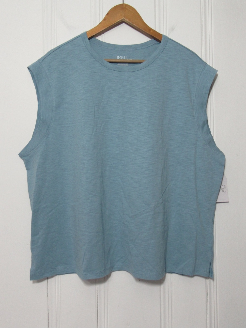 Time and Tru Relaxed Fit Muscle Tee Size XXXL 22 NWT